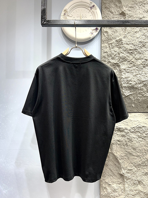 プラダロゴプリント 英字デザイン 半袖Tシャツ