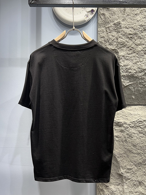 プラダ三角切り替えロゴデザイン 半袖Tシャツ