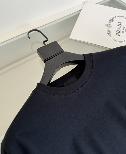 プラダ ゆったりシルエット クルーネック 半袖Tシャツ