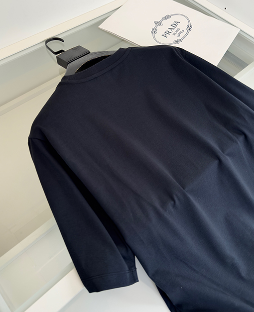 プラダ ゆったりシルエット クルーネック 半袖Tシャツ