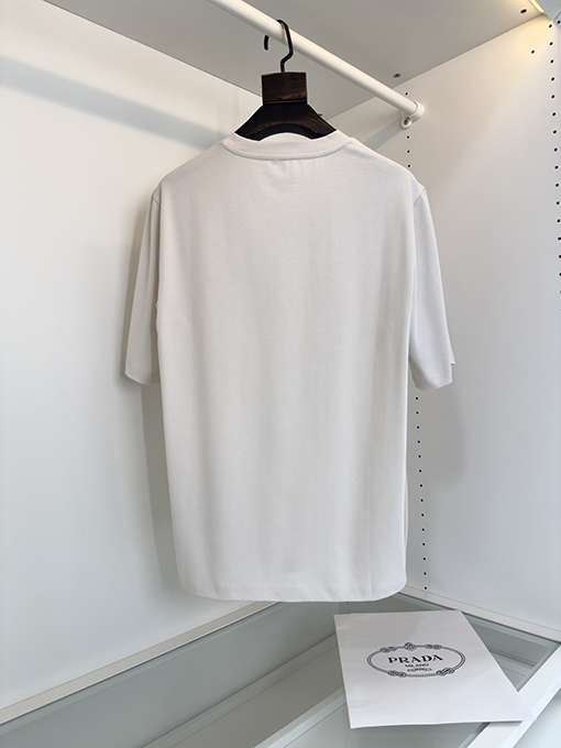 プラダ ゆったりシルエット クルーネック 半袖Tシャツ