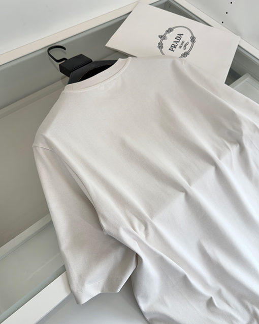 プラダ ゆったりシルエット クルーネック 半袖Tシャツ