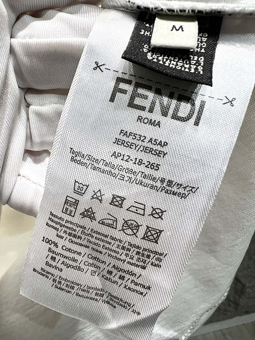 フェンディ 新作 ダブルFロゴ 半袖Tシャツ