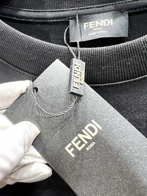 フェンディ 新作 ダブルFロゴ 半袖Tシャツ