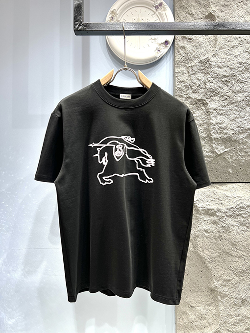 バーバリー新作 ウォーホースシリーズ 半袖Tシャツ