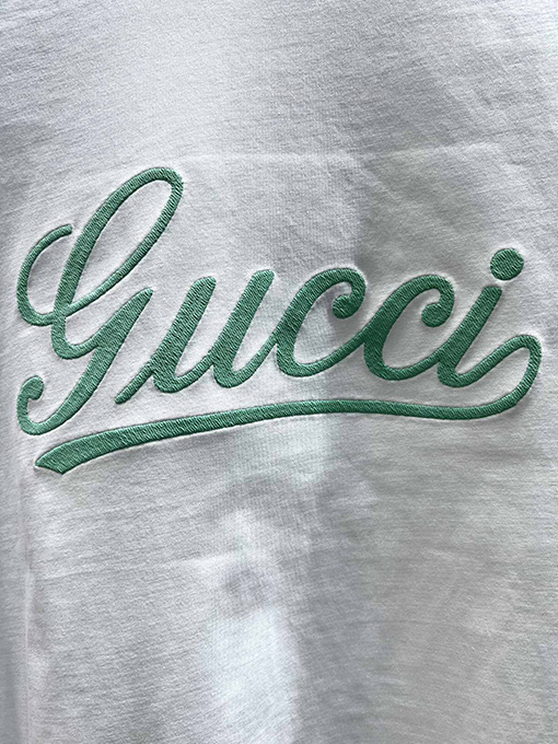 グッチコピー新作 ビッグロゴデザイン 半袖Tシャツ