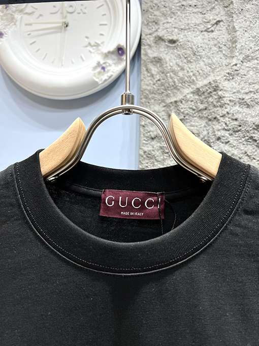グッチコピー新作 ビッグロゴデザイン 半袖Tシャツ