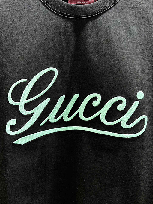 グッチコピー新作 ビッグロゴデザイン 半袖Tシャツ