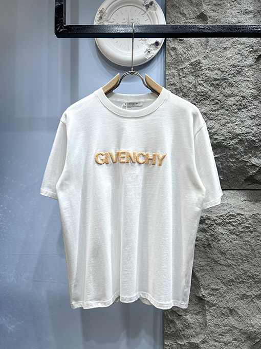 ジバンシイフロッキーロゴレタリング 半袖Tシャツ