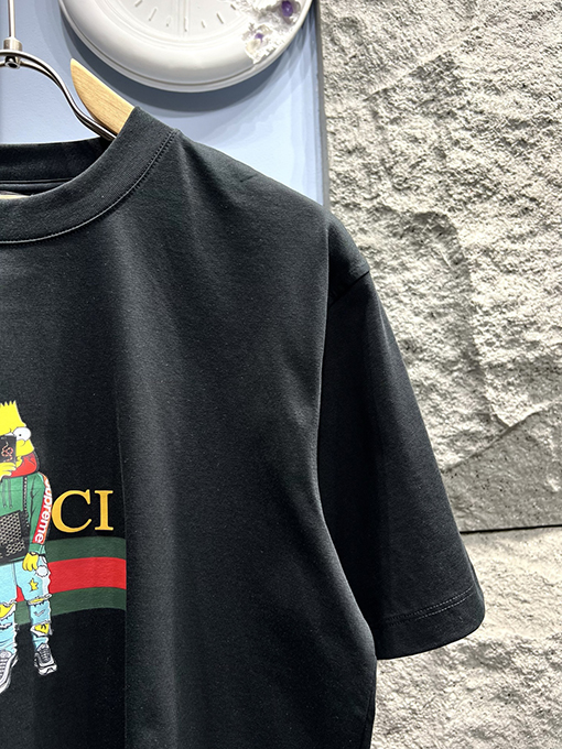 グッチカートゥーンシリーズ 半袖Tシャツ