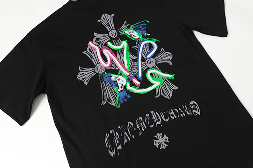 クロムハーツコピーゆったりシルエット おしゃれ半袖Tシャツ