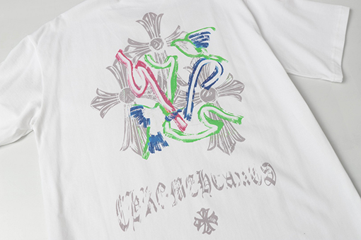 クロムハーツコピーゆったりシルエット おしゃれ半袖Tシャツ