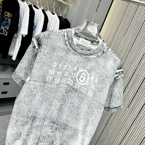 マルタンマルジェラスーパーコピークルーネック半袖Tシャツ