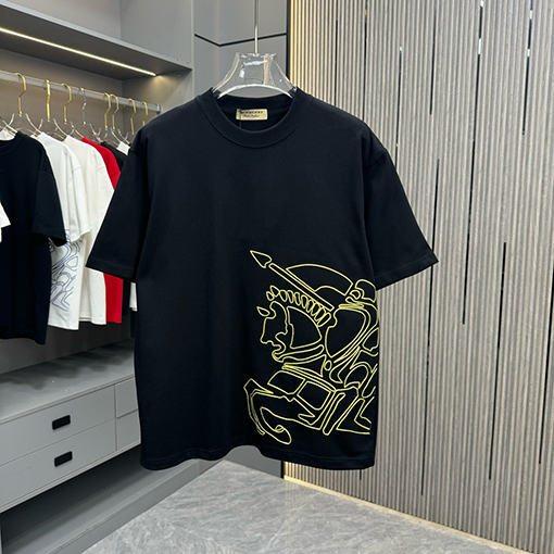 バーバリークルーネック半袖Tシャツ