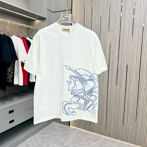 バーバリークルーネック半袖Tシャツ