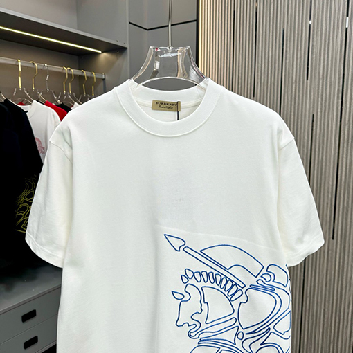 バーバリークルーネック半袖Tシャツ