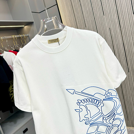 バーバリークルーネック半袖Tシャツ