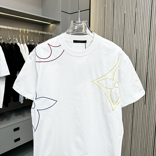 ルイヴィトンコピークルーネック半袖Tシャツ
