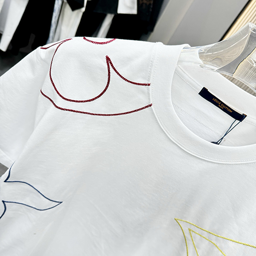 ルイヴィトンコピークルーネック半袖Tシャツ