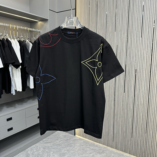 ルイヴィトンコピークルーネック半袖Tシャツ