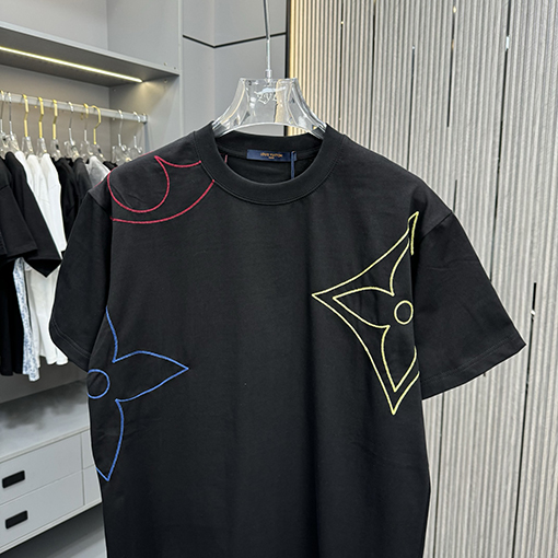 ルイヴィトンコピークルーネック半袖Tシャツ