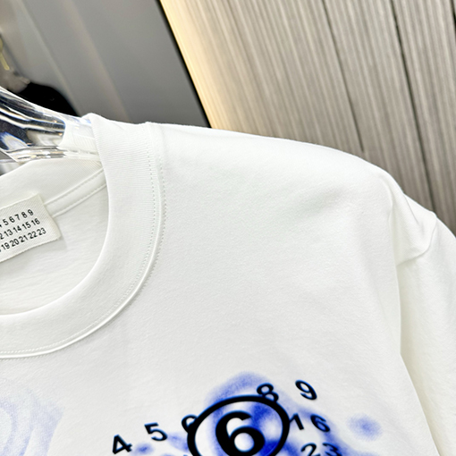 マルタンマルジェラクルーネック半袖Tシャツ