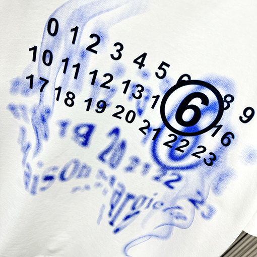 マルタンマルジェラクルーネック半袖Tシャツ