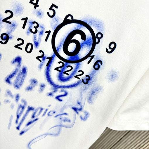 マルタンマルジェラクルーネック半袖Tシャツ