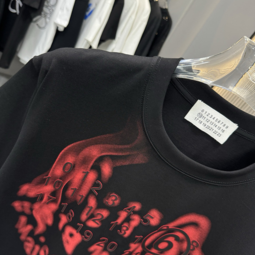 マルタンマルジェラクルーネック半袖Tシャツ