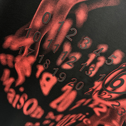マルタンマルジェラクルーネック半袖Tシャツ