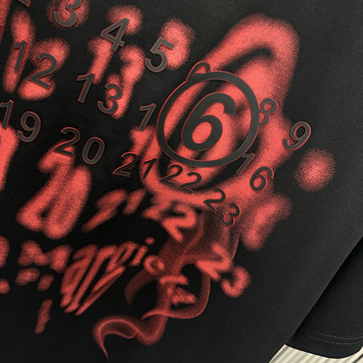 マルタンマルジェラクルーネック半袖Tシャツ