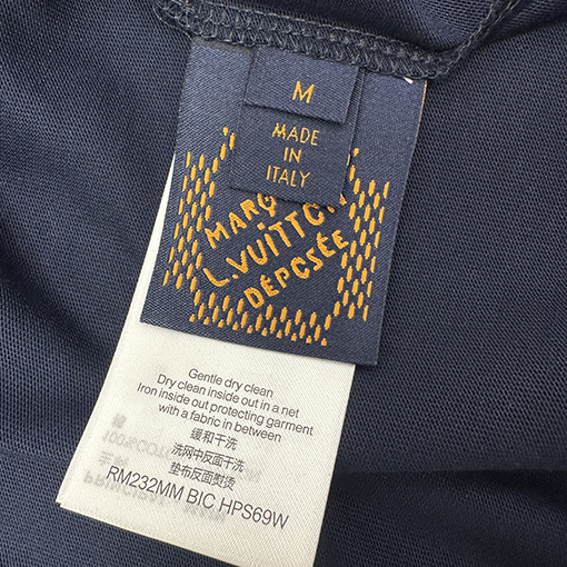 ルイヴィトンロゴ刺繍 半袖Tシャツ