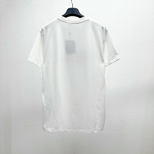 ルイヴィトン刺繍アルファベットロゴ 半袖Tシャツ