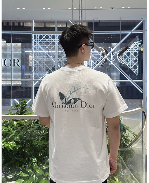 ディオールスーパーコピープリント 半袖Tシャツ