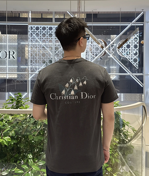 ディオールスーパーコピープリント 半袖Tシャツ
