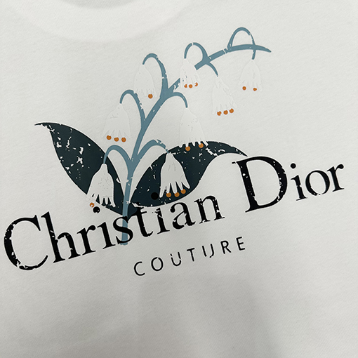 ディオールスーパーコピープリント 半袖Tシャツ