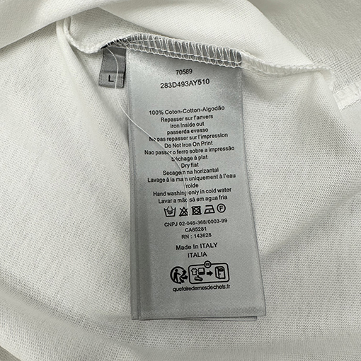 ディオールスーパーコピープリント 半袖Tシャツ