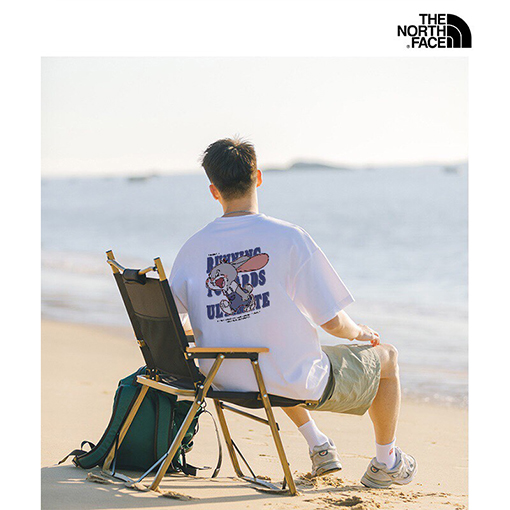 ノースフェイス ユニークラビットイラストプリント 半袖Tシャツ