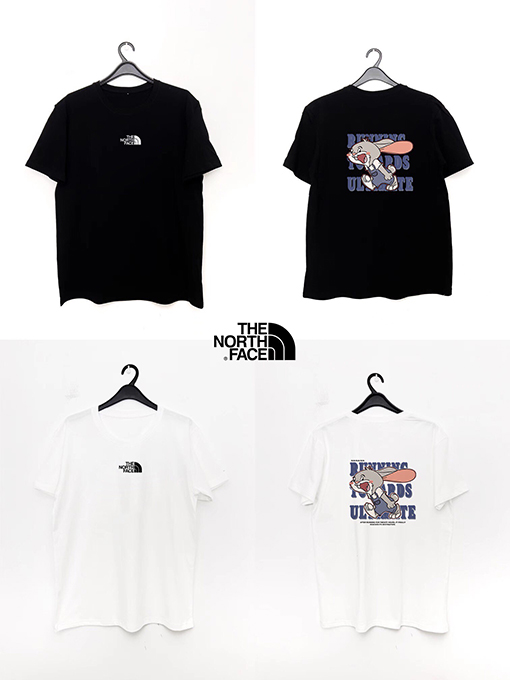 ノースフェイス ユニークラビットイラストプリント 半袖Tシャツ