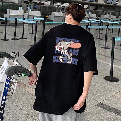 ノースフェイス ユニークラビットイラストプリント 半袖Tシャツ