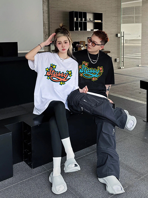 ステューシースーパーコピーニット素材 スポーツ半袖Tシャツ