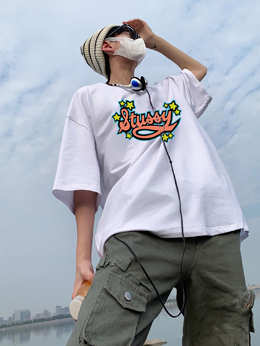ステューシースーパーコピーニット素材 スポーツ半袖Tシャツ