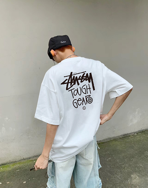 ステューシーTough Gear クルーネック半袖Tシャツ