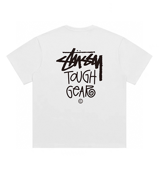ステューシーTough Gear クルーネック半袖Tシャツ