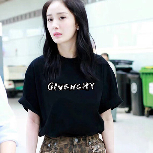 ジバンシイ 限定ルーズフィットカップル用クルーネックTシャツ