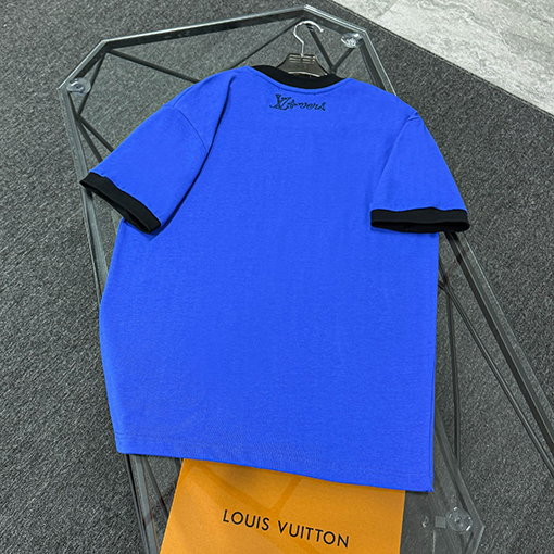 ルイヴィトンコピーデジタルプリント半袖Tシャツ