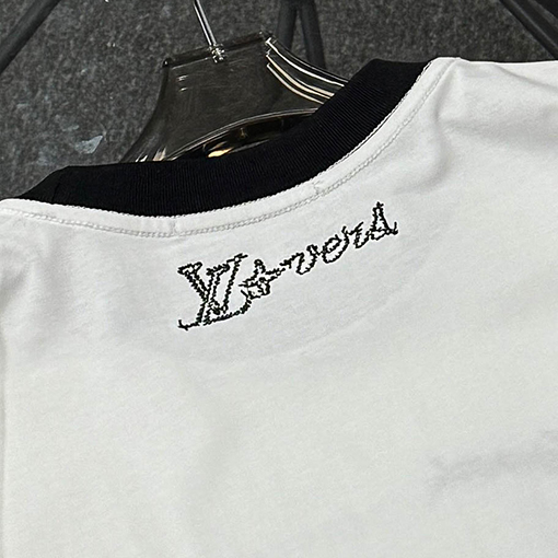 ルイヴィトンコピーデジタルプリント半袖Tシャツ