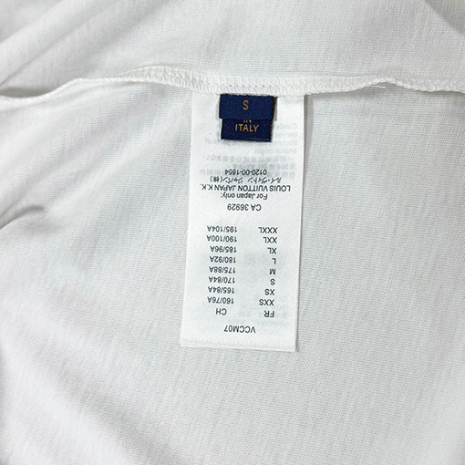 ルイヴィトン前後インポート立体刺繍半袖Tシャツ