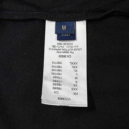 ルイヴィトン前後インポート立体刺繍半袖Tシャツ