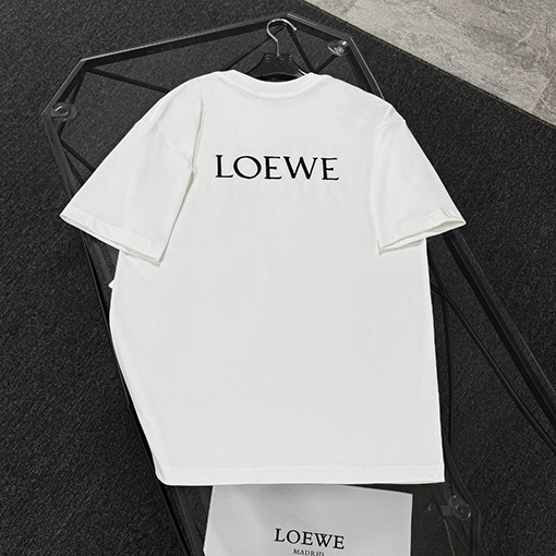 ロエベスーパーコピー デジタルプリント半袖Tシャツ